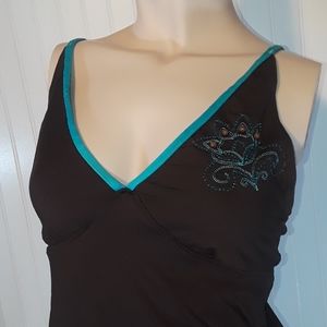 INMOCEAN Chocolate Swim Tankini Top